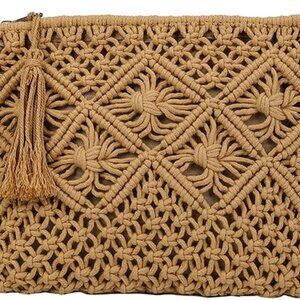 Eco-Friendly Boho Crossbody Bag - Handwoven Cotton Tote with Adjustable Strap